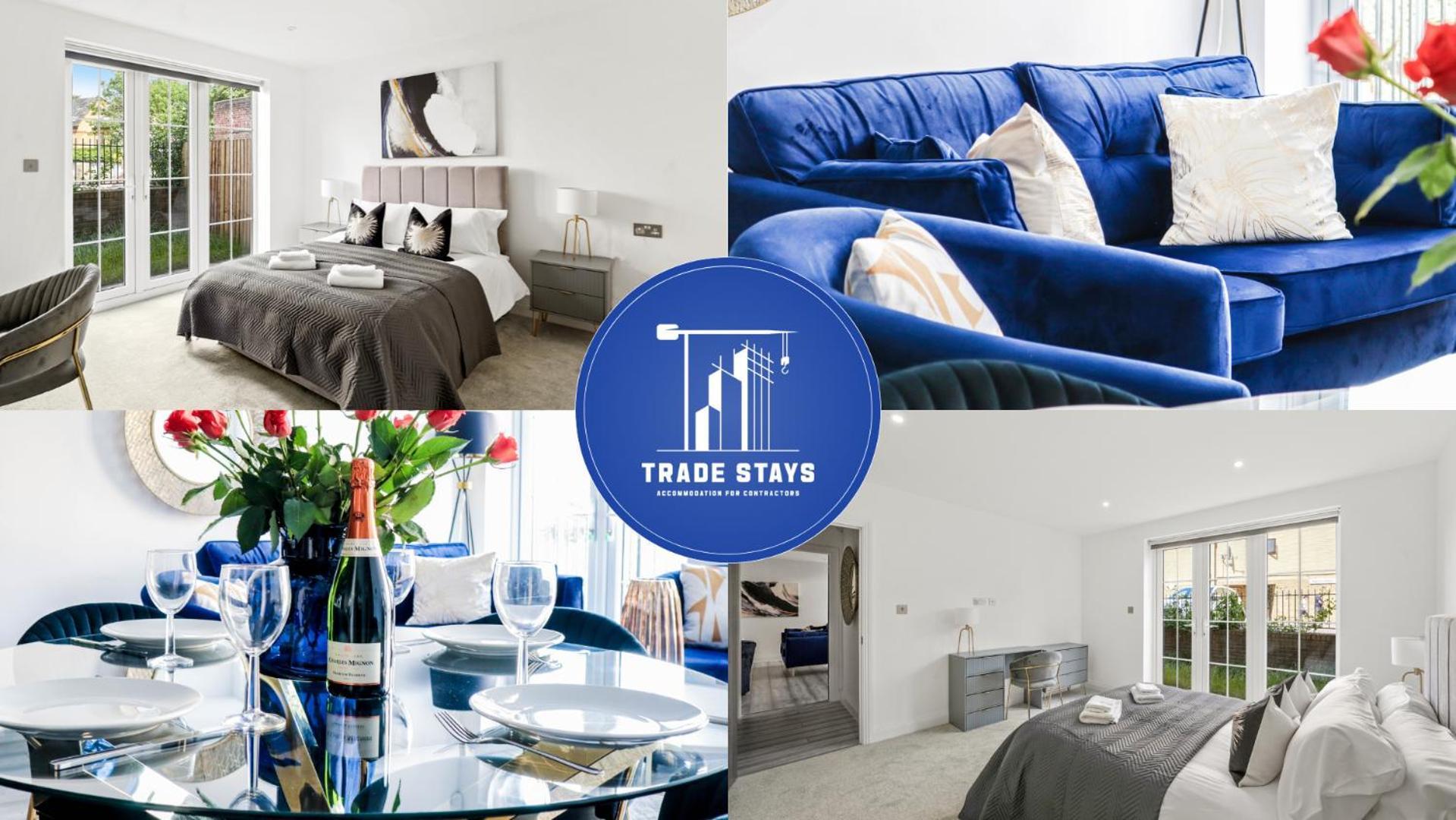 Elegant Apartments In Staines L Free Onsite Parking Staines-upon-Thames Bagian luar foto